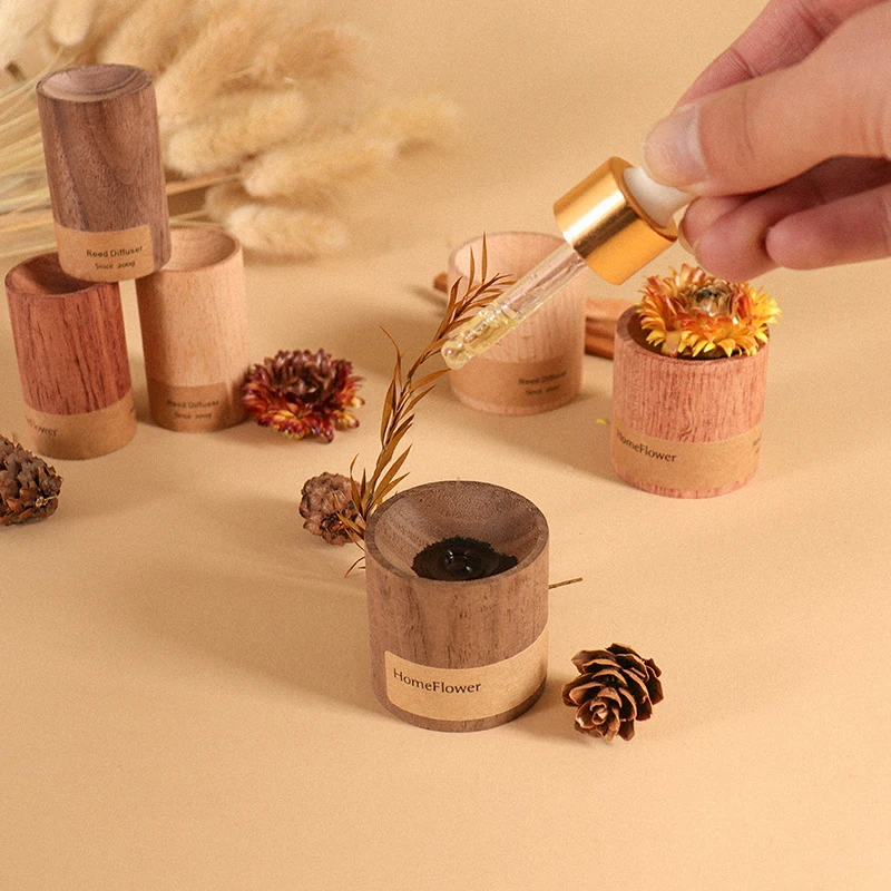 Home Fragrance Incense - Essentiële olieverspreider van hout, kamgeur Stressverlichting