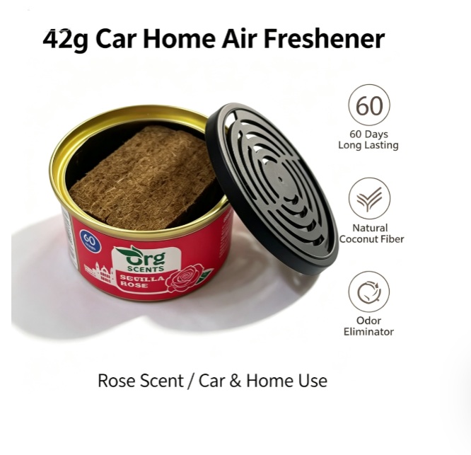 Home Fragrance Best - 42g Auto Luchtverfrisser Vaste Parfumflesje 60