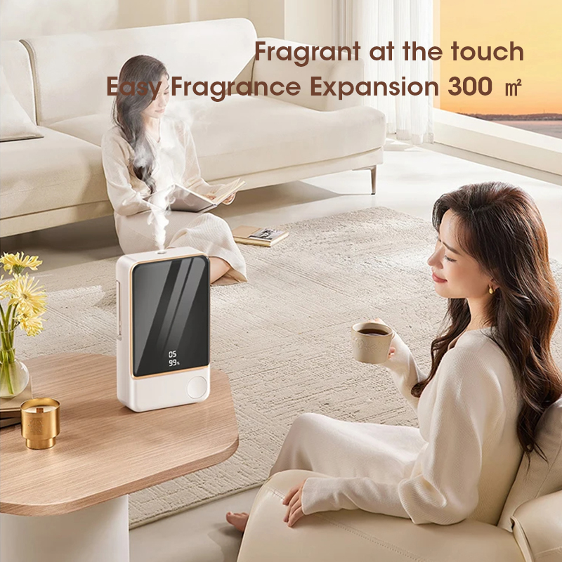 Home Fragrance Device - Slimme aromadiffuser luchtreiniger 5 standen digitaal