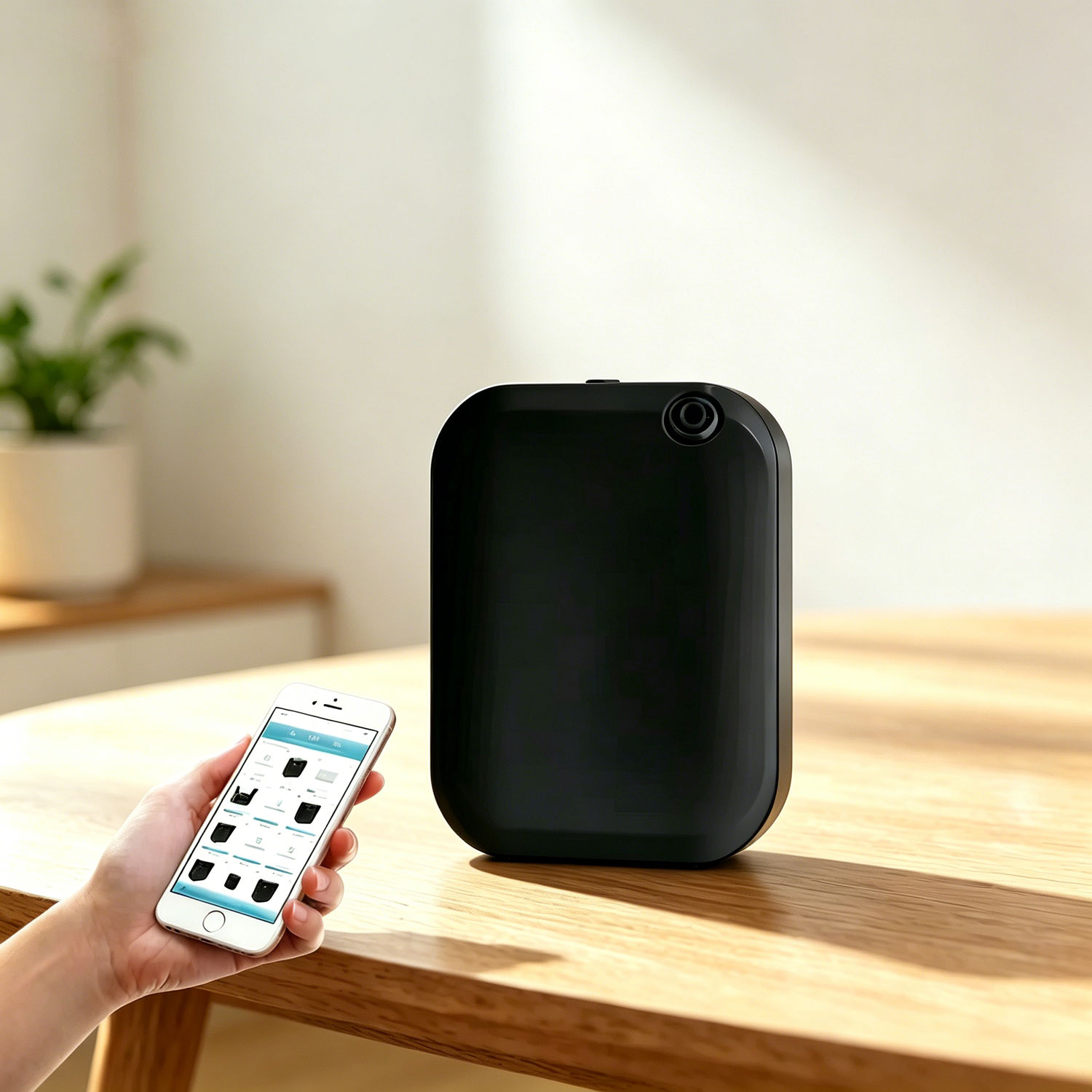 Home Fragrance Accessories - Slimme aromatherapie-machine Essentiële olieverspreider Bluetooth-bediening Timing