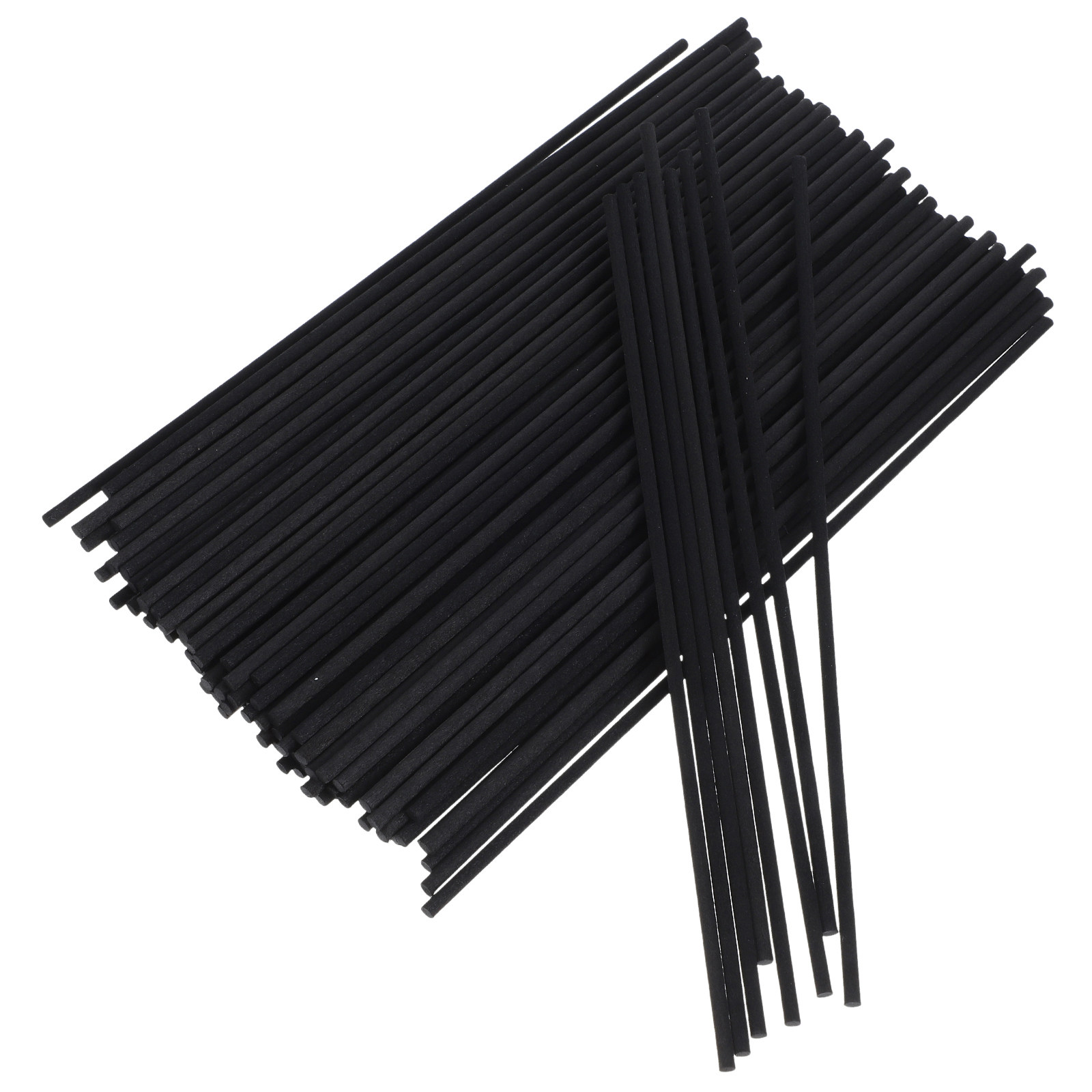 Home Fragrance Accessories - 100 stuks zwarte diffuserstaven van vezel,