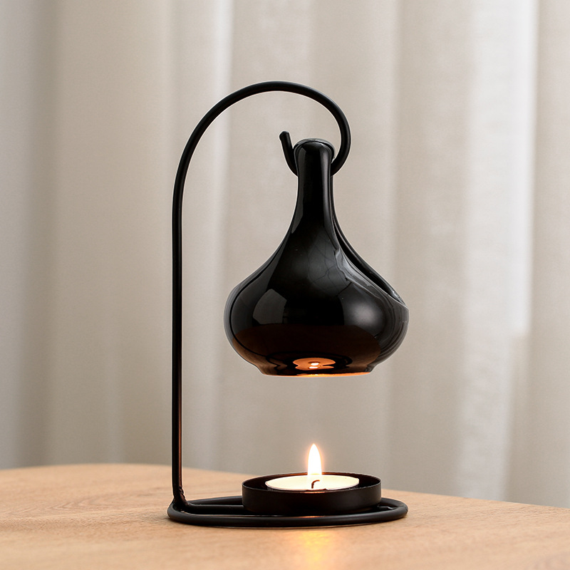 Home Fragrance Amazon - Zwarte hangende kachel creatieve geurbrander essentiële