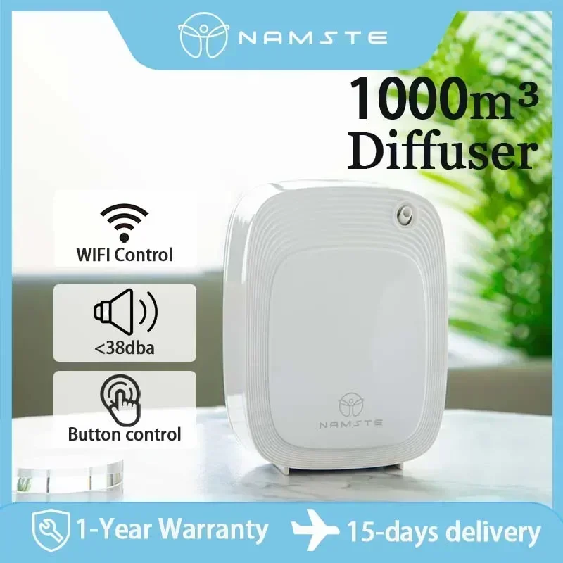 Home Fragrance Best - Namaste 1000m³ Aroma Diffuser Machine 200ML