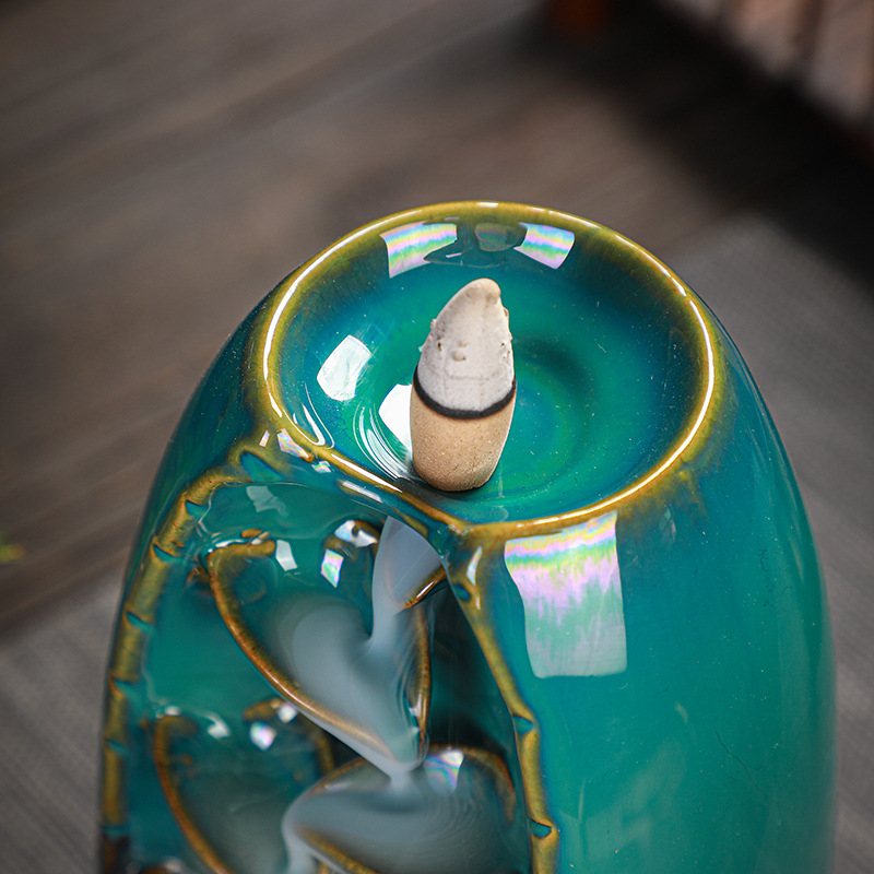 Keramische terugstroom wierook - Home Fragrance Incense recensie en prijs