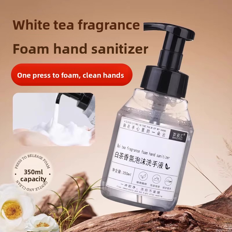 Witte thee schuimhanddesinfect - Home Fragrance Units recensie en prijs