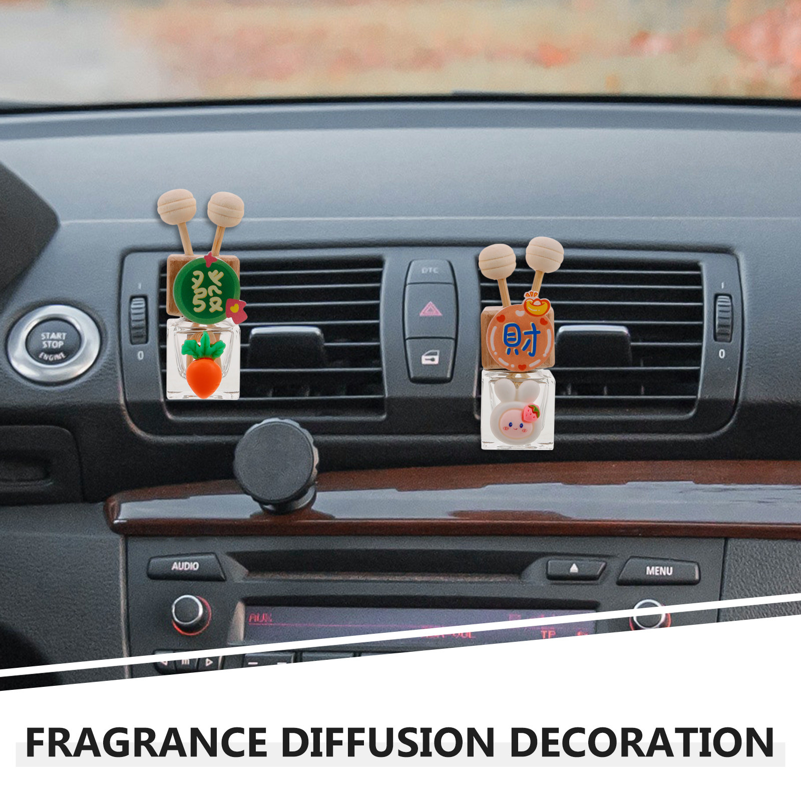 2 stuks auto-essentiële olie d - Car Vent Diffuser recensie en prijs
