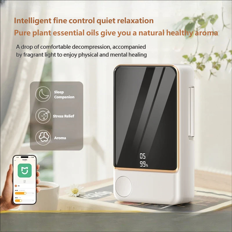 Slimme aromadiffuser luchtrein - Home Fragrance Device recensie en prijs