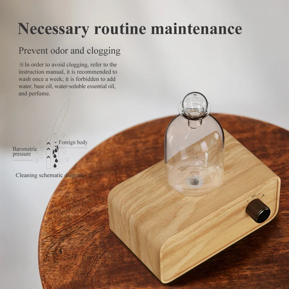 Nieuwe etherische olieversprei - Home Fragrance Device recensie en prijs