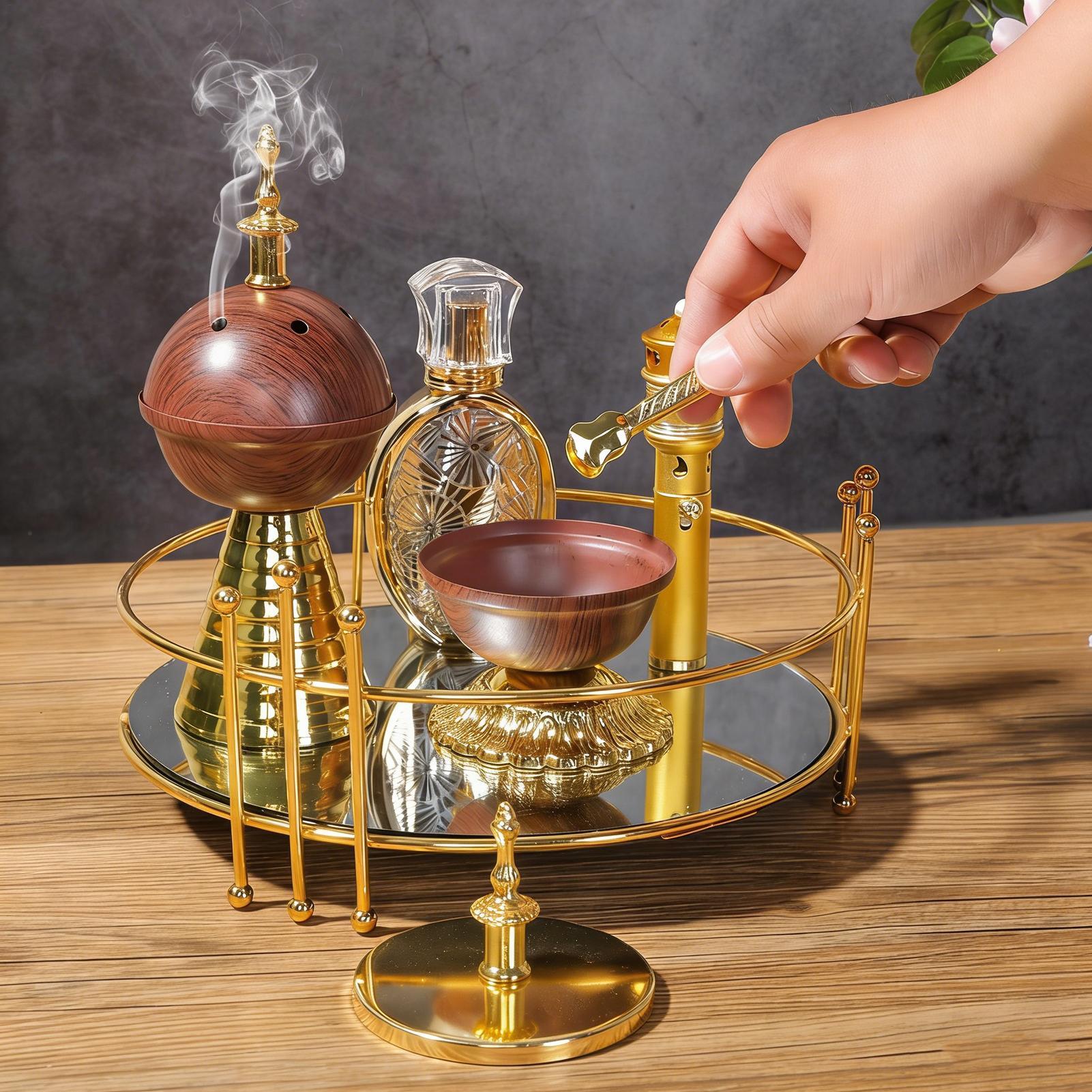 Wierooktang Lange steel Metale - Home Fragrance Incense recensie en prijs
