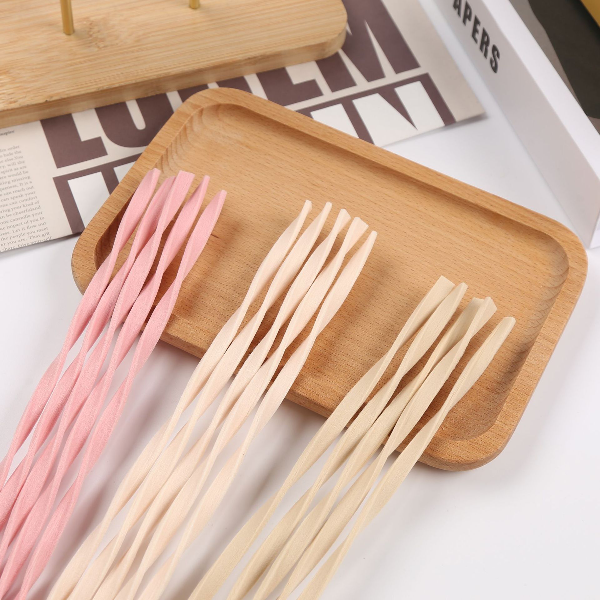 10 Stuks L 30Cm Roze/Hout Kleu - Home Fragrance Kit recensie en prijs