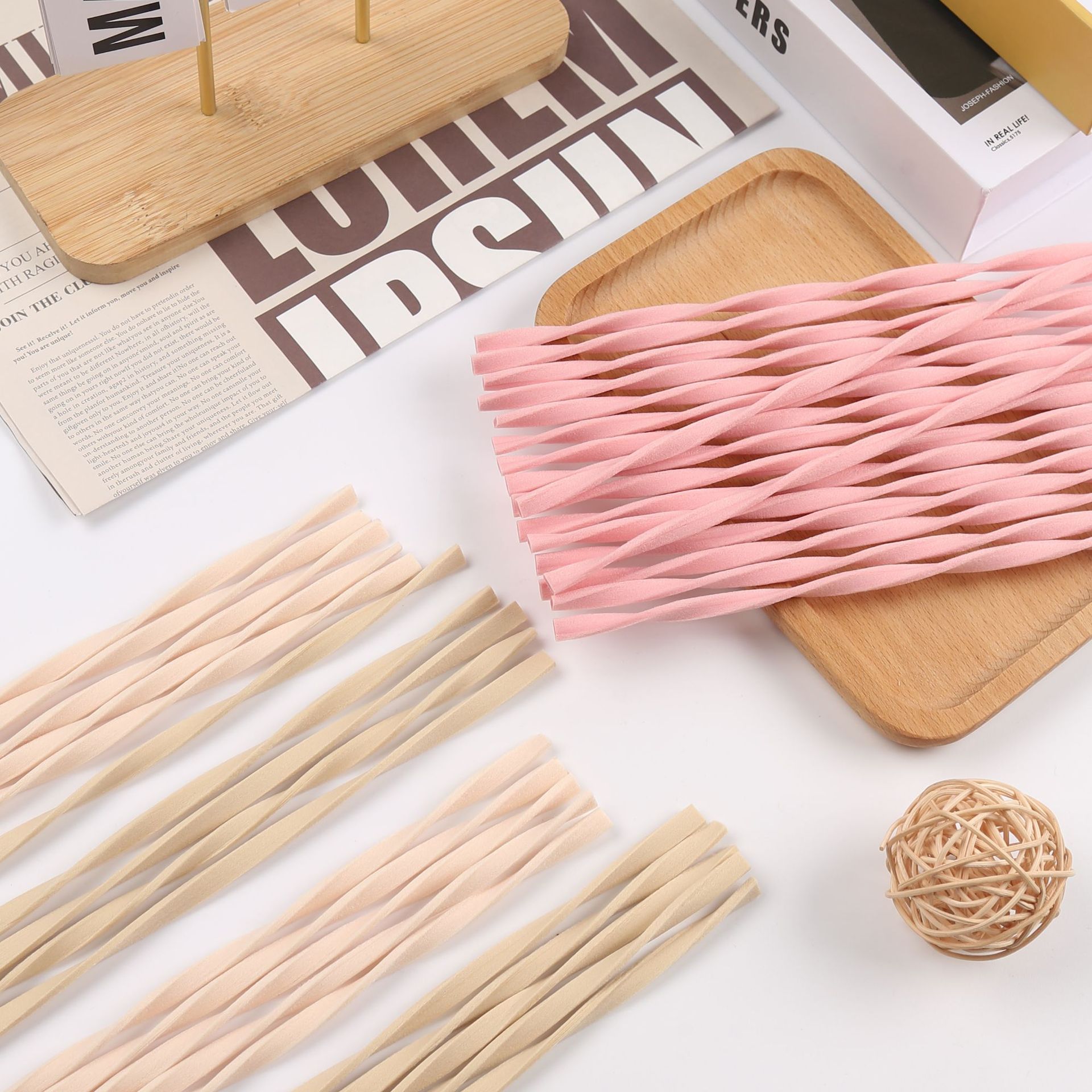 10 Stuks L 30Cm Roze/Hout Kleu - Home Fragrance Kit recensie en prijs