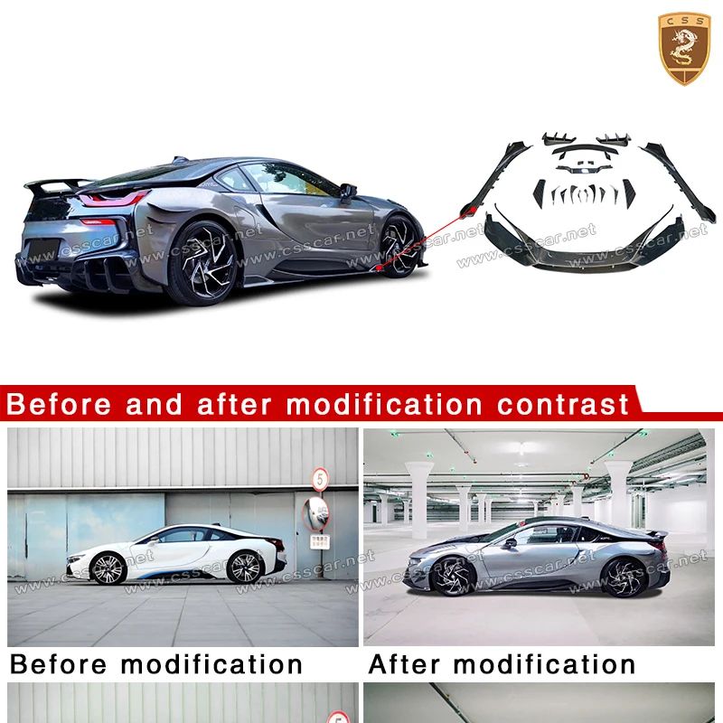 BMW i8 Bodykit Upgrade EB Styl - Car Vent Diffuser recensie en prijs