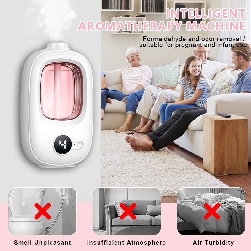Automatisch aromatherapie-appa - Home Fragrance Luxury recensie en prijs
